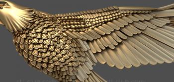 3D model Soaring eagle (STL)